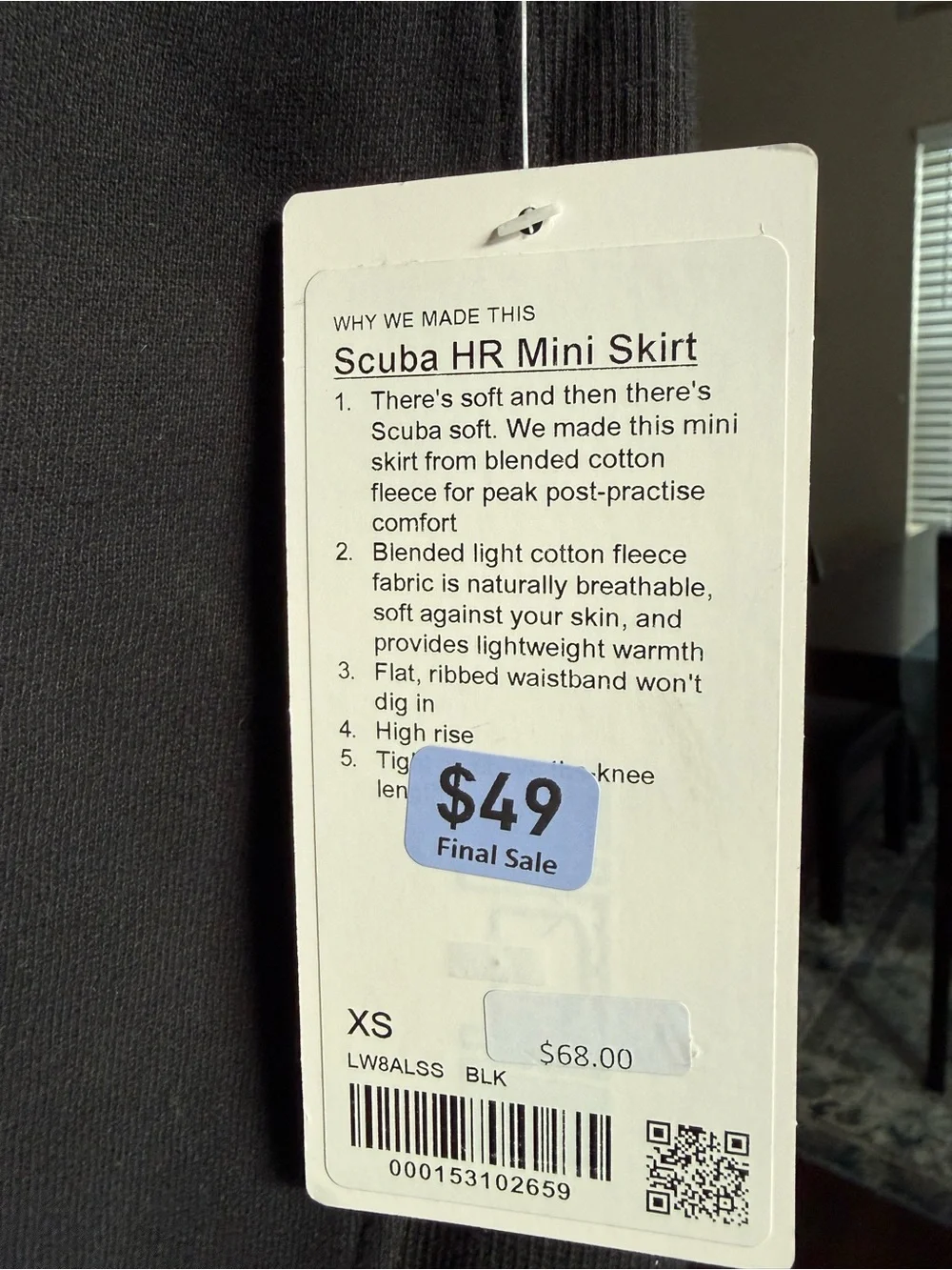 Lululemon Black Women’s Mini Skirt - Picture 5 of 6